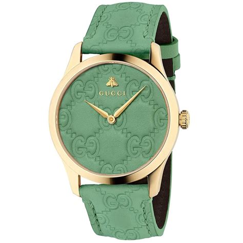 gucci green watch